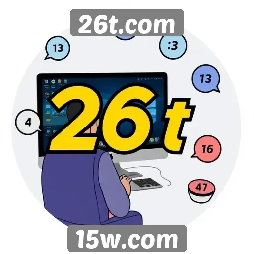 Funcionalidades do site 26t.com exploradas