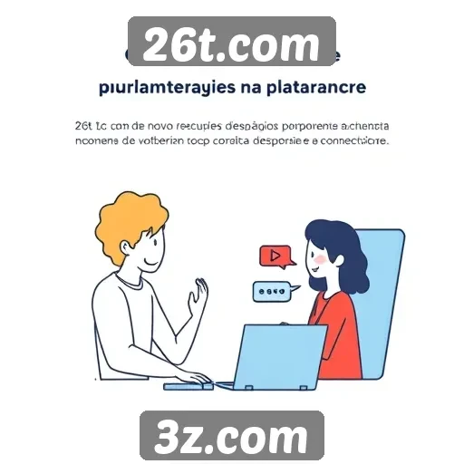 Novos recursos de interação no 26t.com
